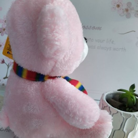 Pink Bear Plushie - Picture 4 of 5